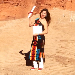 Graduation dress - Navajo Spirit