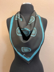 Scarf - Turquoise Cluster